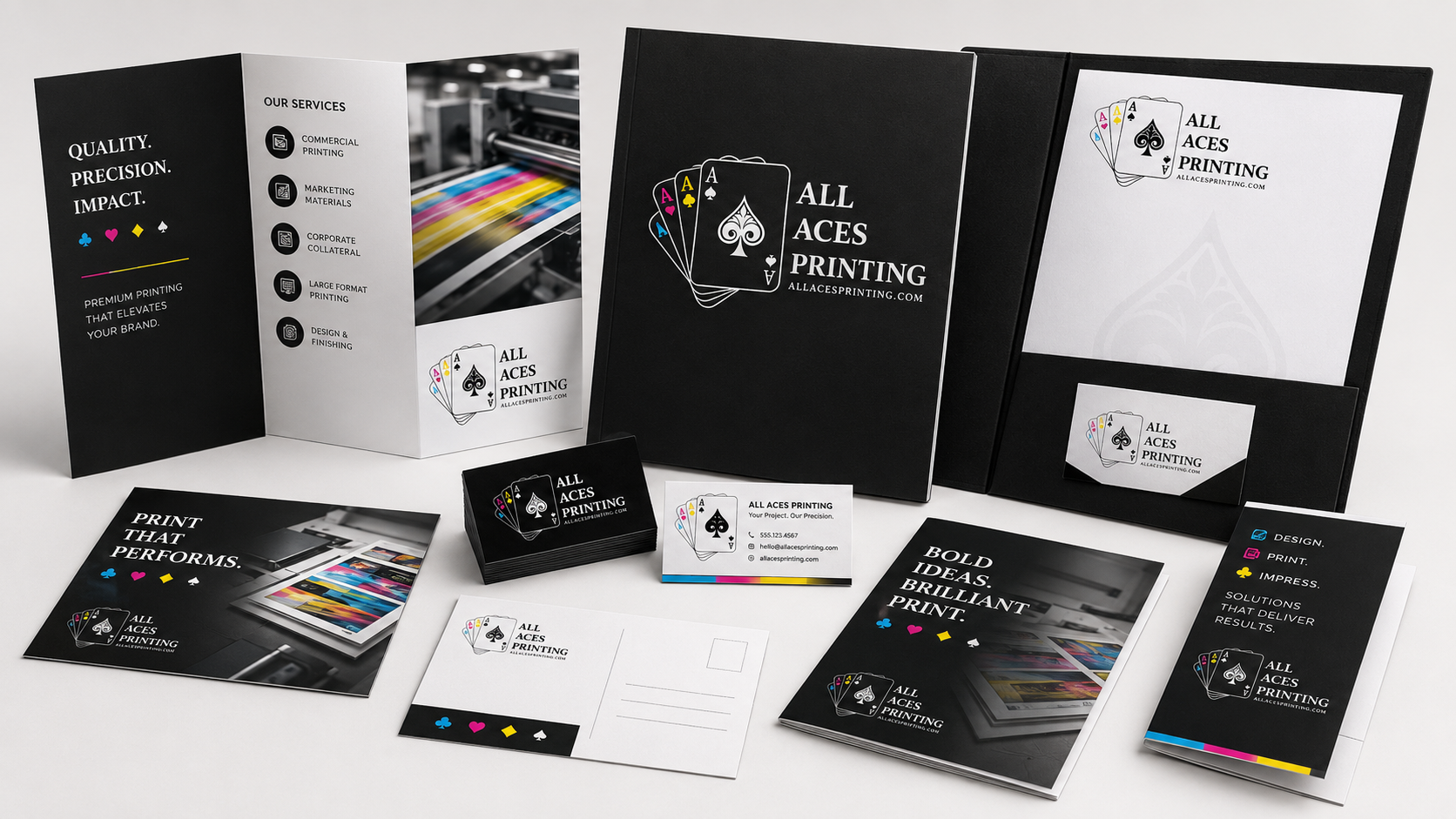 All Aces Printing production showcase
